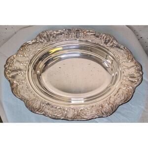 Vintage Grand Victorian By Wallace 1651 Small Deep Vegetable Platter